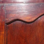 Louis Philippe wardrobe in solid walnut