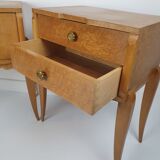 Pair of vintage bedside tables