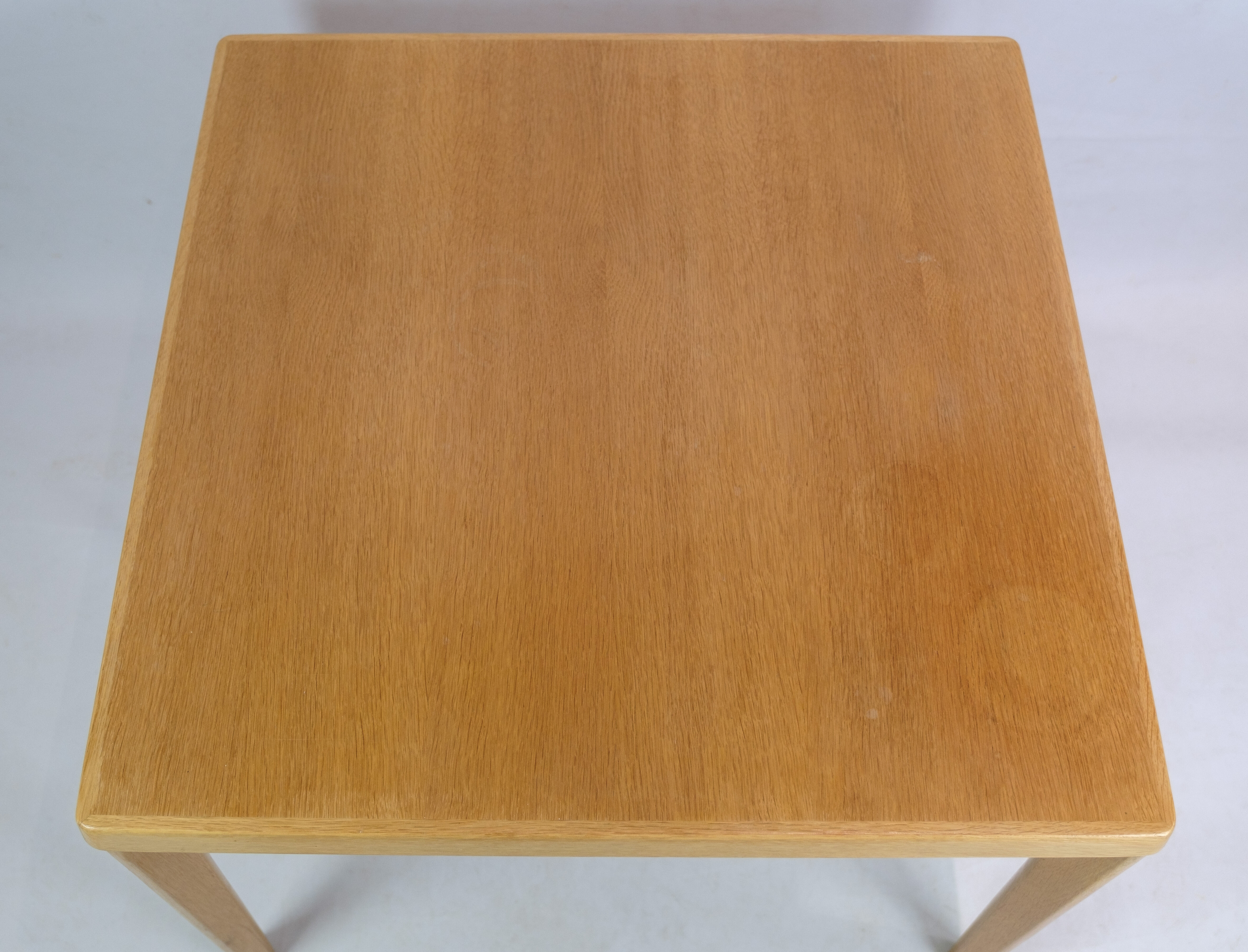 Coffee table, oak, Henning Kjærnulf, Vejle chairs and furniture factory, 1960s