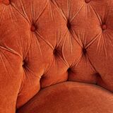 Pair of toad armchairs