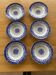 6 assiettes creuses Jules Vieillard Bordeaux