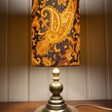 Brass floor lamp