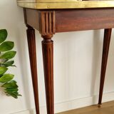Kettle table Louis XVI mahogany style 1900