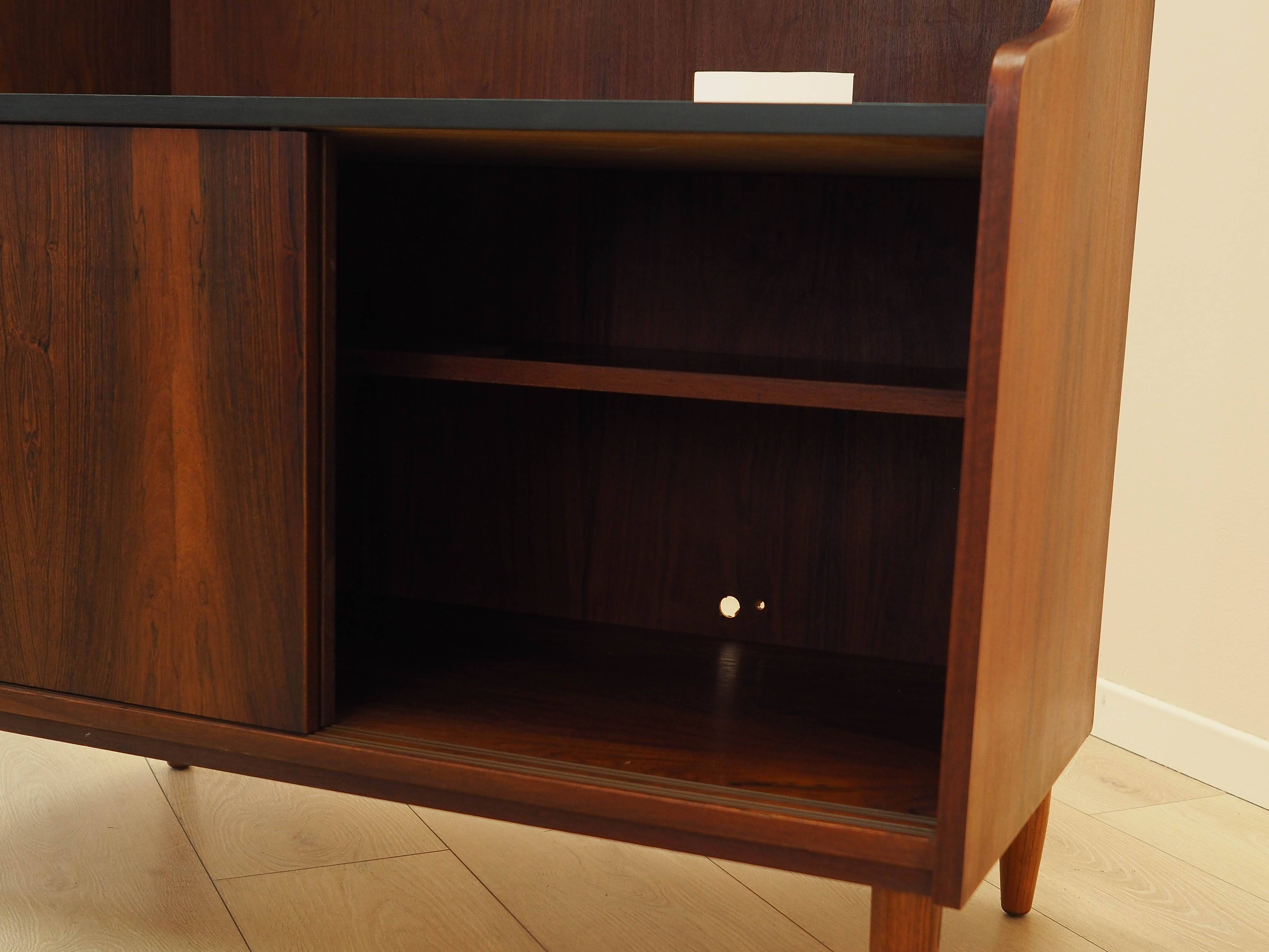 Rosewood bookcase, Danish design, 1970s, made in Denmark
