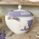 Sucrier en terre de fer violette