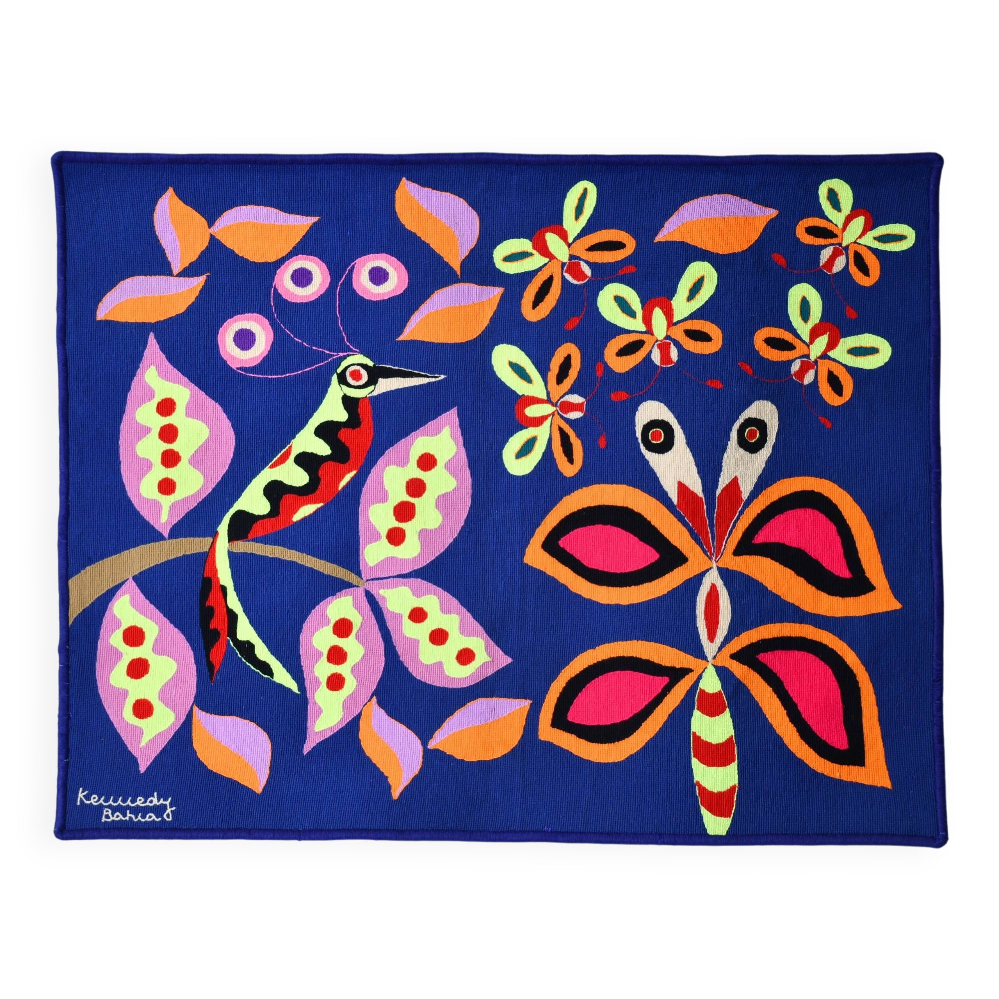 Mid-century Tapestry by Kennedy Bahia. Brazil 1970s