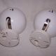 Trio of ball eye wall light concord of the 70s