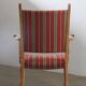 Vintage Danish Brutalist Oak Armchair in the style of Henning Kjærnulf, 1960s