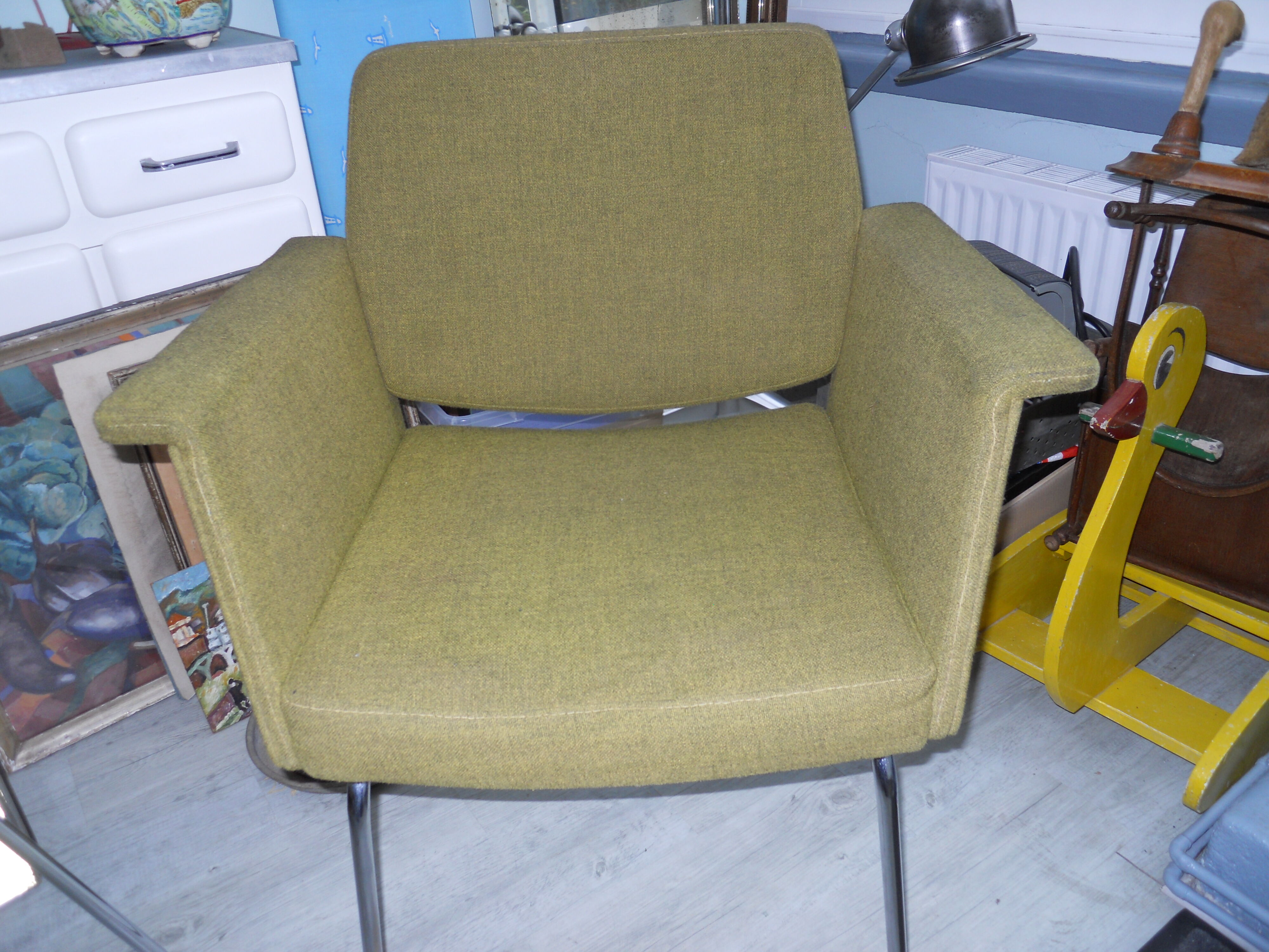 Paire de fauteuils vintage