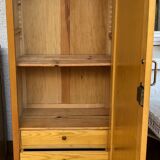 Paris vintage wood cabinet