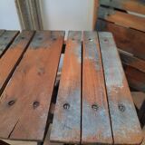 Antique wooden folding painter's stools