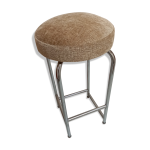 Tabouret années 70 restauré