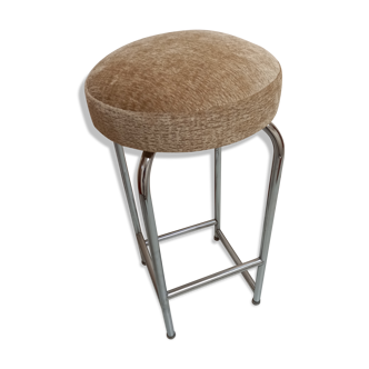 Tabouret années 70 restauré