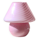 Mushroom lamp Murano pink, 1960
