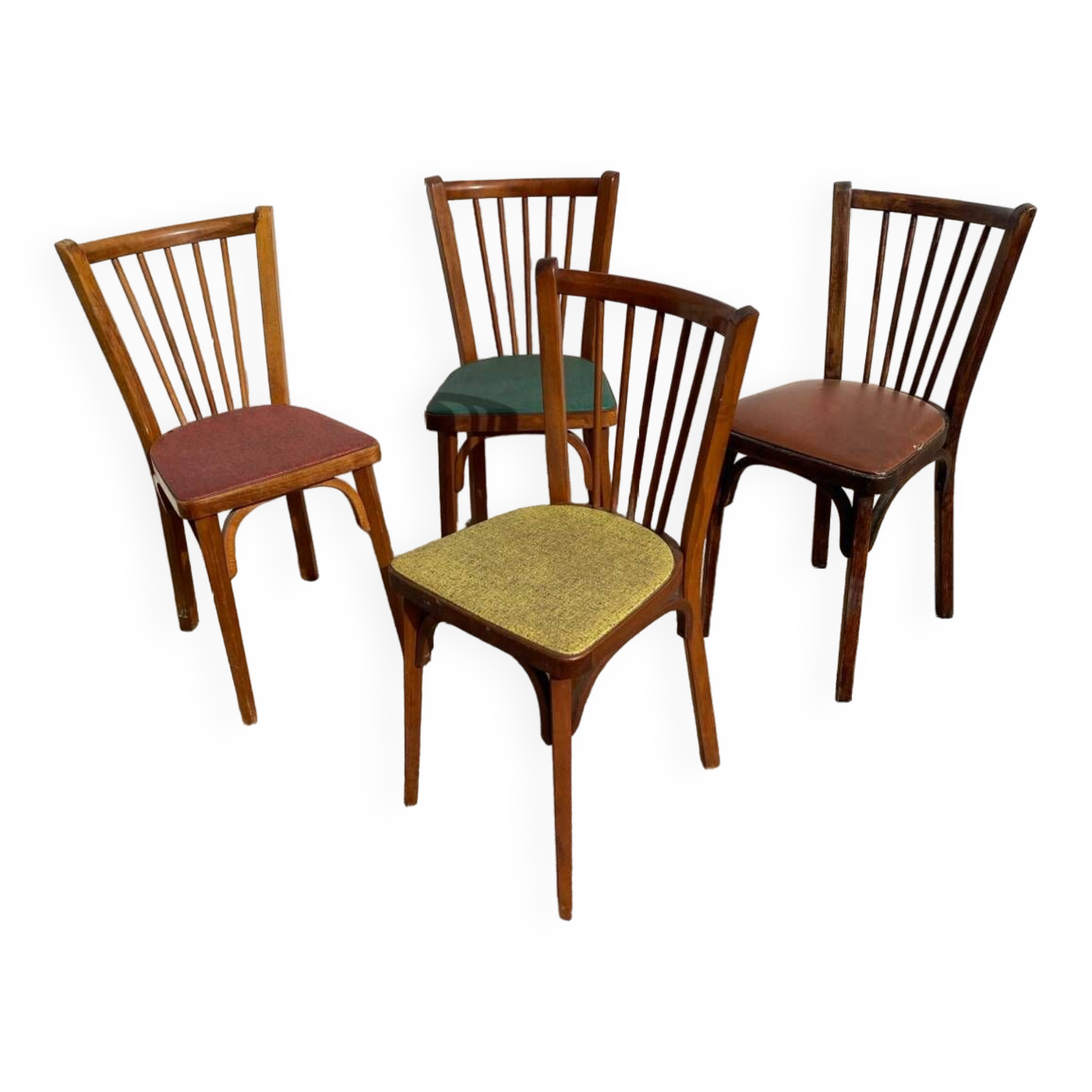 Set of 4 Baumann chairs