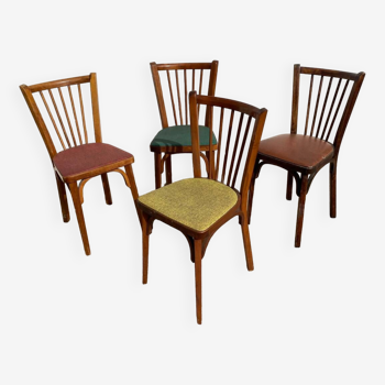 Set of 4 Baumann chairs