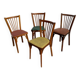 Set of 4 Baumann chairs