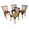 Set de 4 chaises baumann