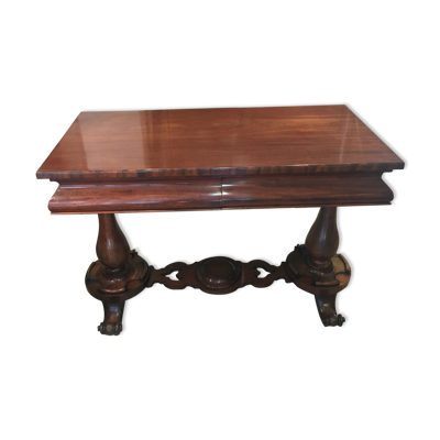 Console acajou anglaise