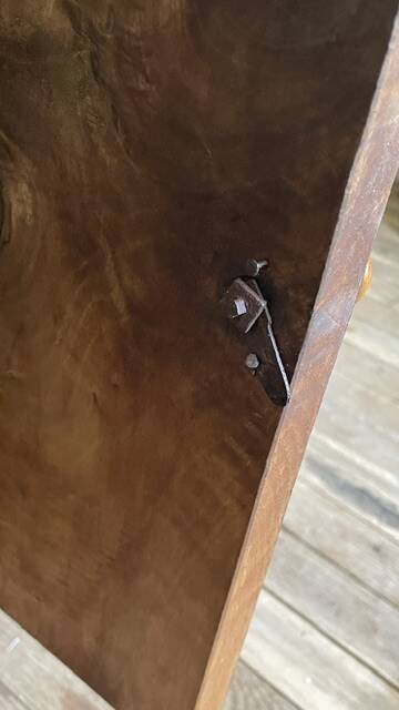Antique Marble Bedside Table