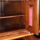 Antique double-bodied mahogany buffet, Italy, 20th century