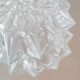 1 vintage lampshade from the 60s-70s, Diamant model in brutalist space age style.
