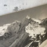 Photo on wood chalet 60s