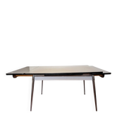 Table formica grise vintage