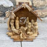 Creche en bois d’olivier de Jérusalem