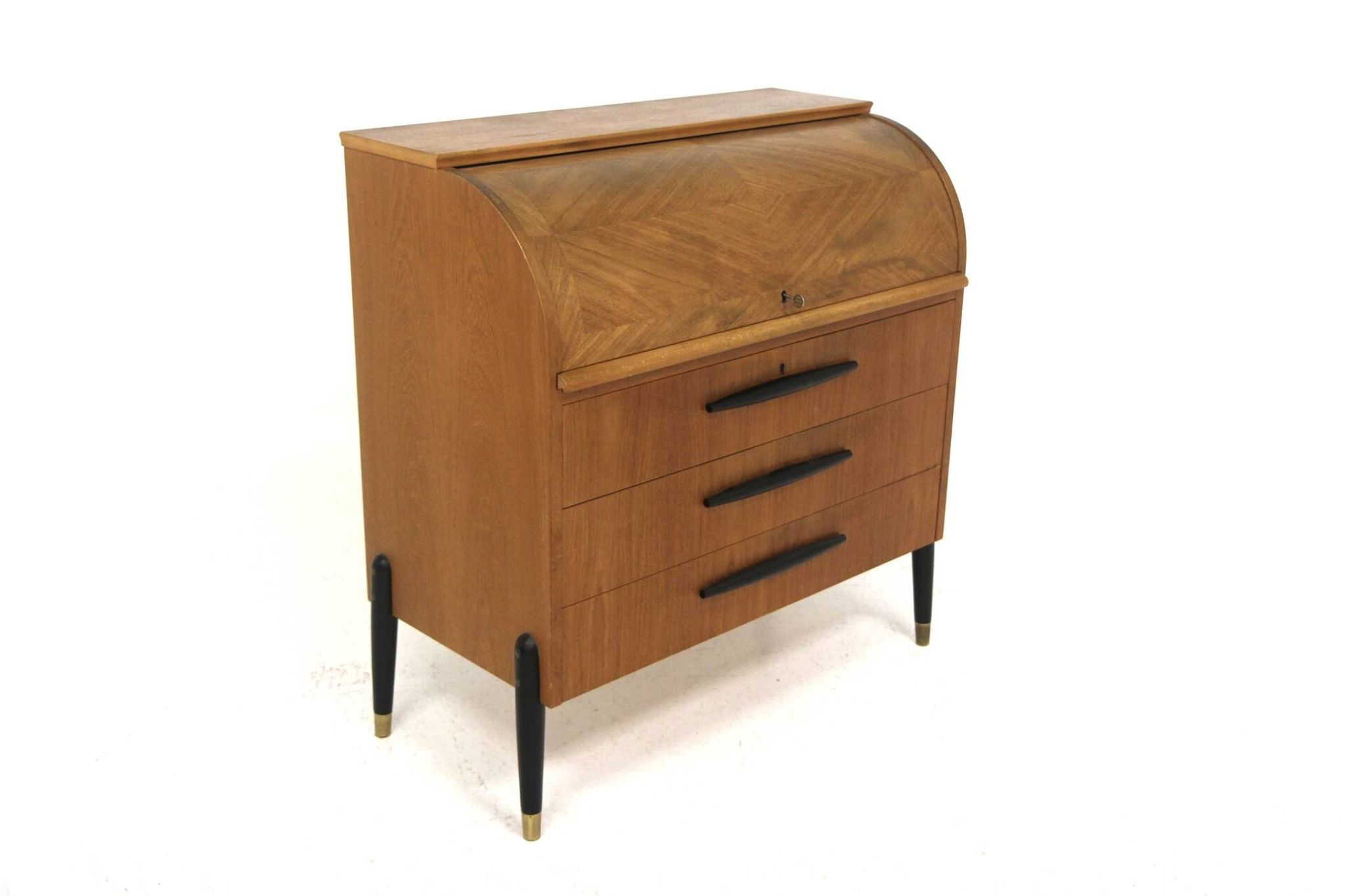 Scandinavian teak secretary, Sweden, 1950