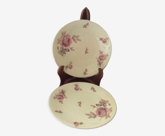 Lot de 2 assiettes raynaud limoges