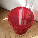 Kartell stone stool / side table by Marcel Wanders