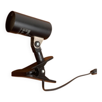 Minimalist postmodern clamp lamp by Erco, 1980s.