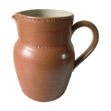 Pichet broc carafe en grès 19,5 cm déco table campagne champêtre