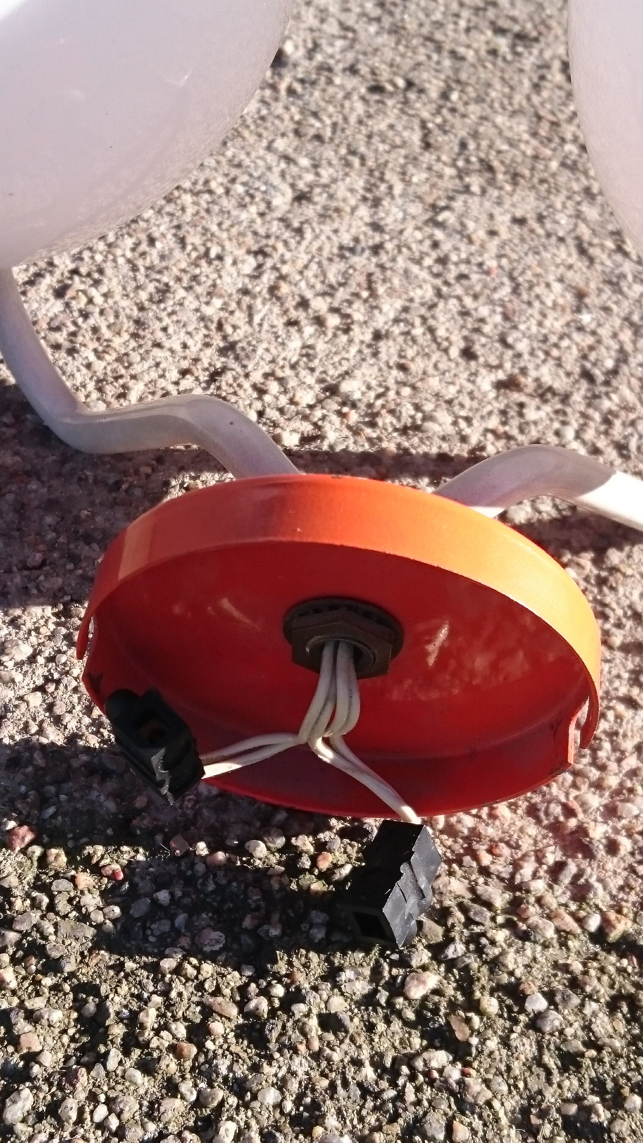 Double globes sconce from the 70s