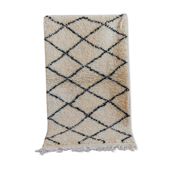 Tapis berbère beni ouarain 58x103cm