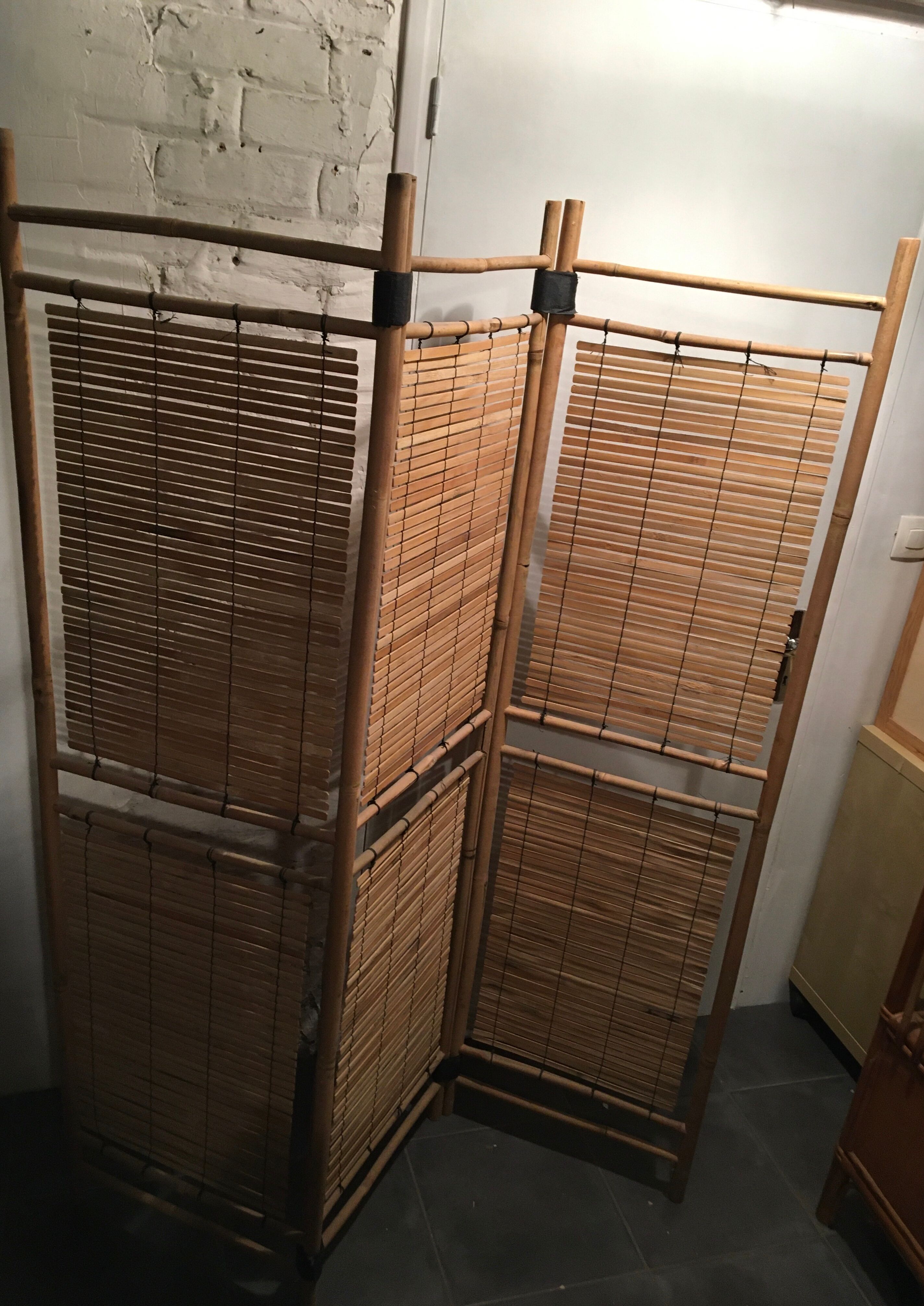 Bamboo screen