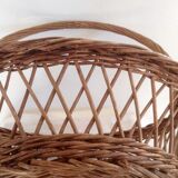 Old wicker basket, cross days
