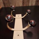 Wall coat holder 2 patères