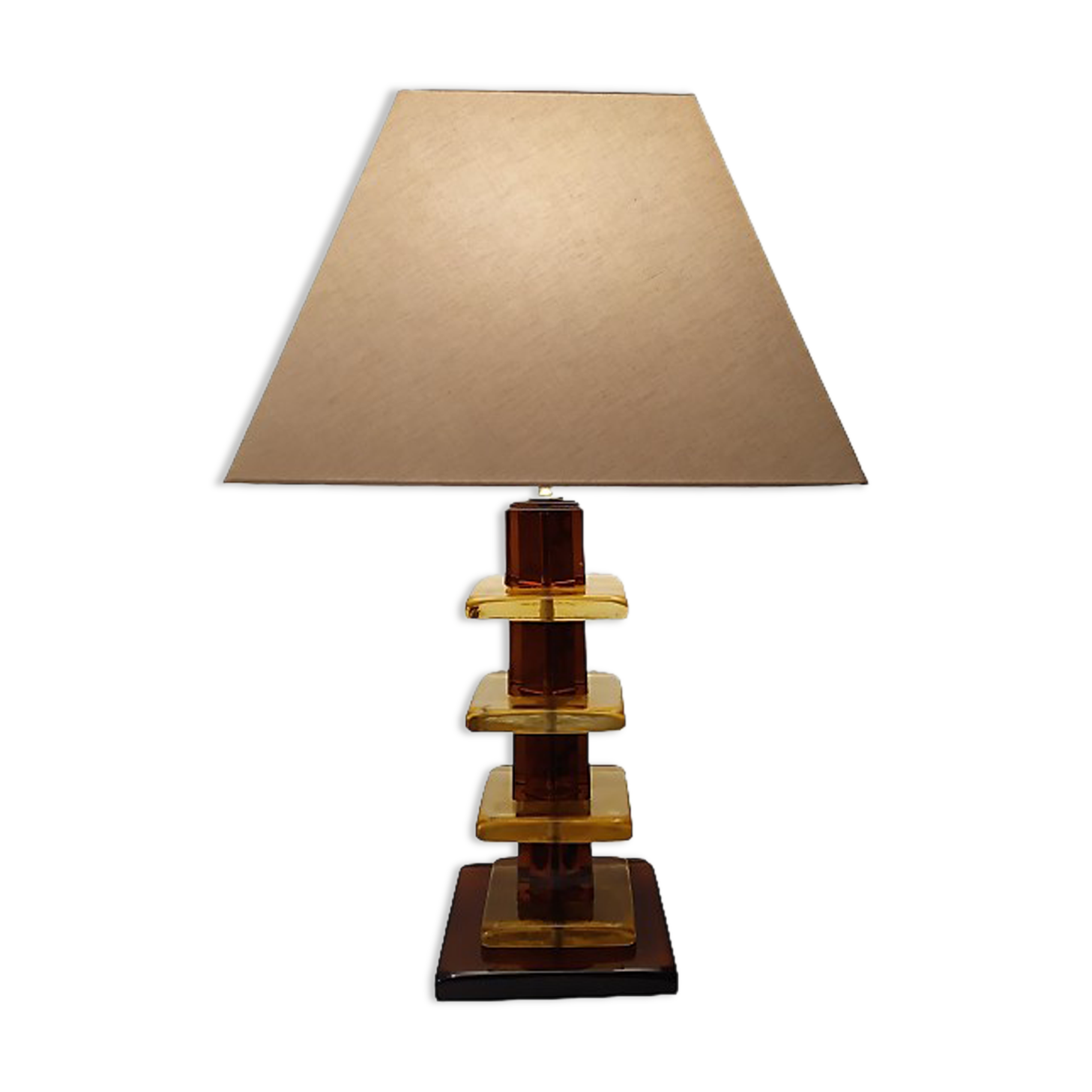 Imposing Murano glass lamp