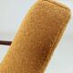 Pair Lounge Chairs Vintage Yellow Boucle,  Mid Century Design, 1960