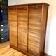 Triple curtain binder