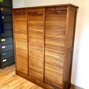 Triple curtain binder