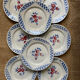 Assiettes à dessert Lunéville