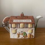 vintage earthenware teapot