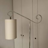 1950s wrought iron floor lamp