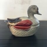 Green and red duck terrine