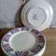 Six dessert plates in Saint-Amand service "Toulouse"