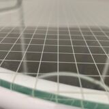 Postmodern Glass Side Table or Dessert Table