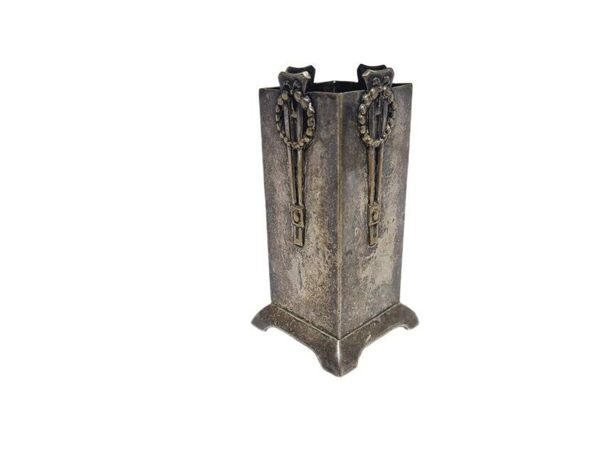 VASE Art Déco d'Argentor, Hongrie, années 1900